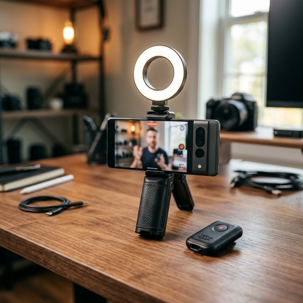 Capturing the Vlogging Boom: A B2B Retailer’s Sourcing Guide to Smart Bluetooth Smartphone Camera Grips