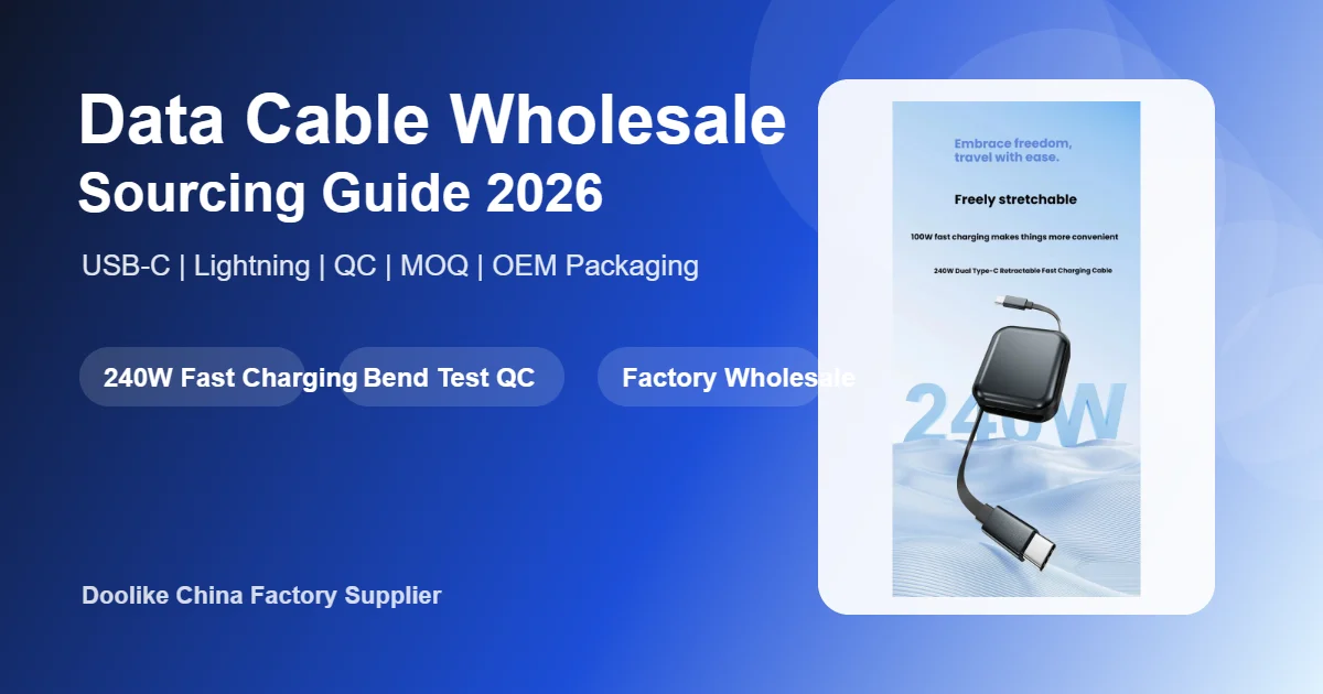 USB Cable Packaging and Customization 2026: Wholesale Branding Guide