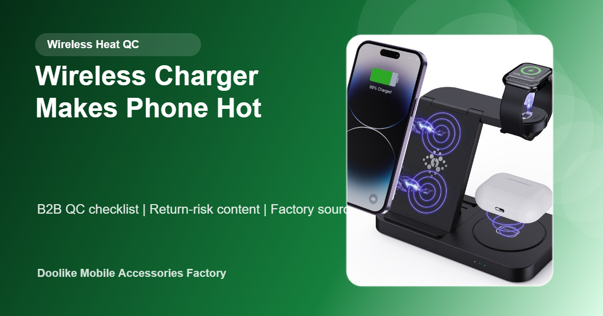 Wireless Charger Makes Phone Hot: Importer QC Checklist to Reduce Returns
