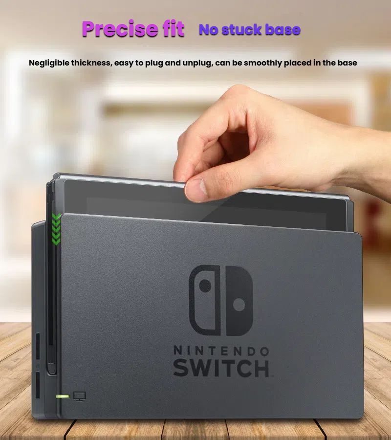 Wholesale Tempered Glass Screen Protector for Nintendo Switch (6.2") - HD Clear & Anti-Blue Light (Purple) - Image 7