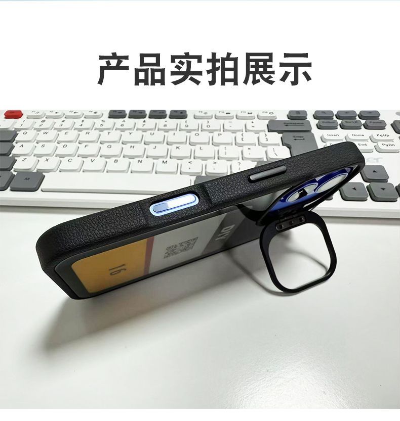Wholesale 4-Color NFC E-Ink Phone Case with Lens Stand - DIY Smart Display (No Battery Required) - Image 7