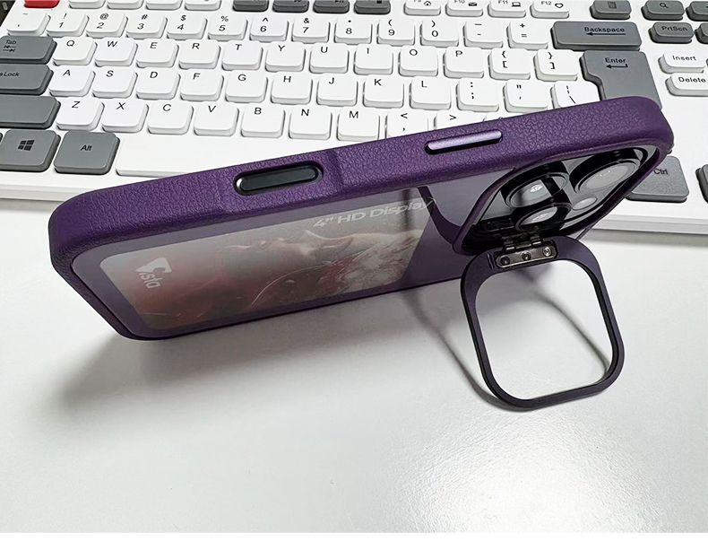 Wholesale 4-Color NFC E-Ink Phone Case with Lens Stand - DIY Smart Display (No Battery Required) - Image 8