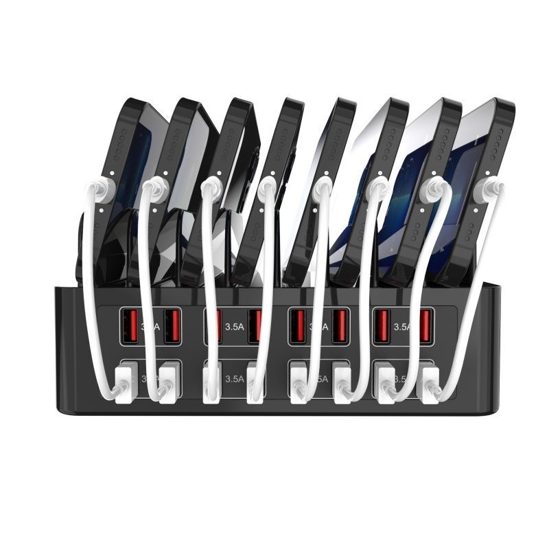 Wholesale 16-Port USB Charging Station with Organizer Stand - 5V/2A Bulk Charger Dock - Image 4