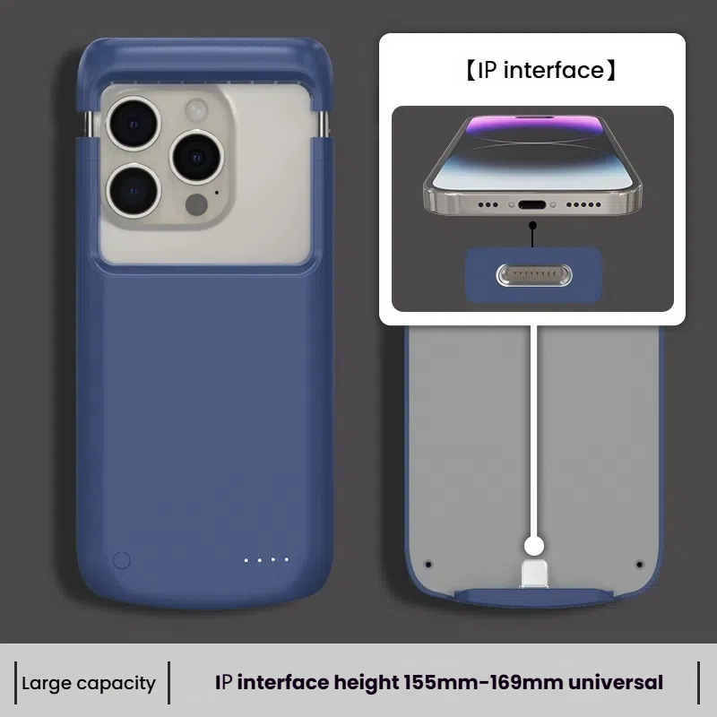 Wholesale Universal Retractable Battery Case Power Bank (Model X12) - Telescopic Back Clip Charger for iPhone & Android - Image 5