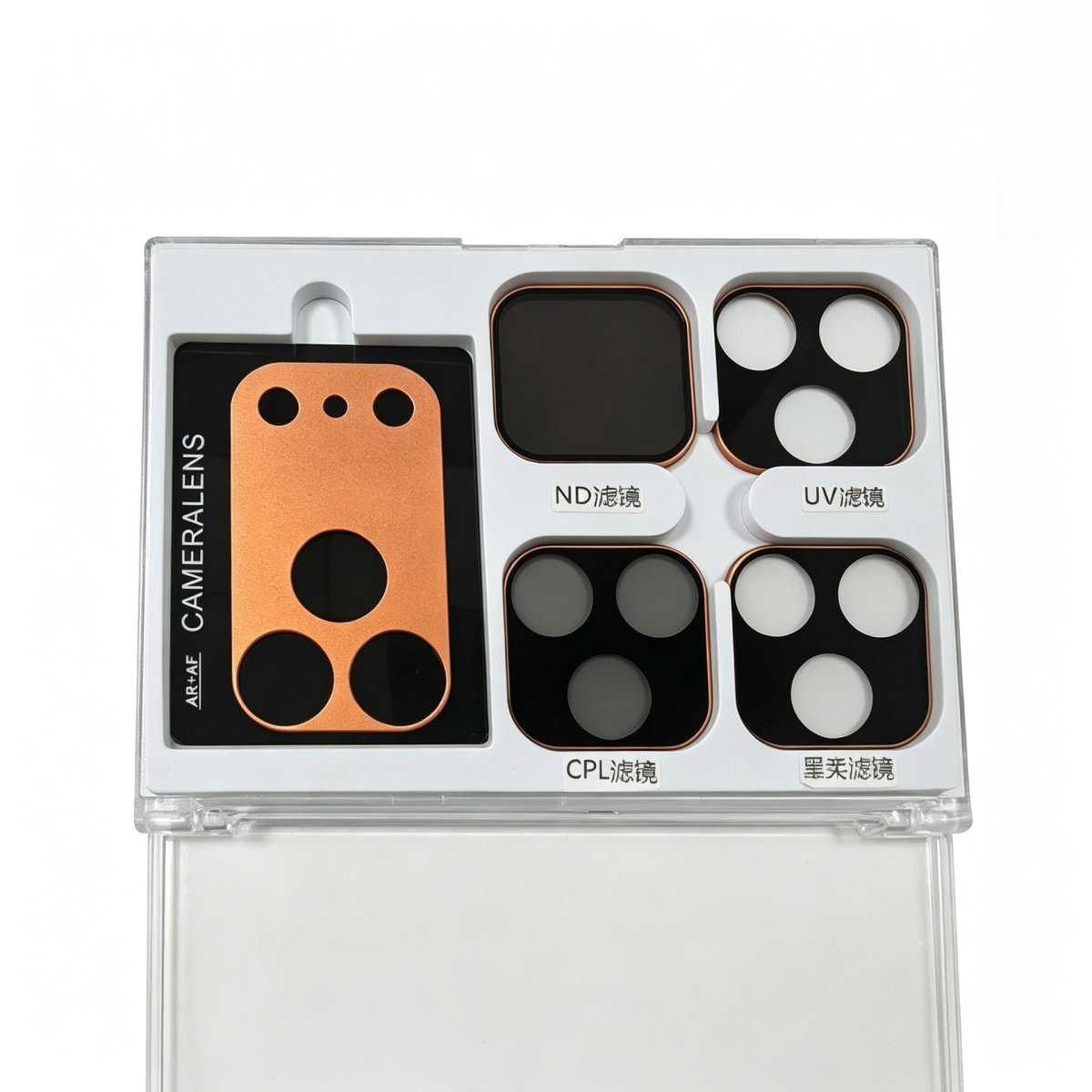 プロフェッショナル撮影用 iPhone対応マグネット式カメラレンズフィルターキット（ND/CPL/UVフィルター付属） - Image 12