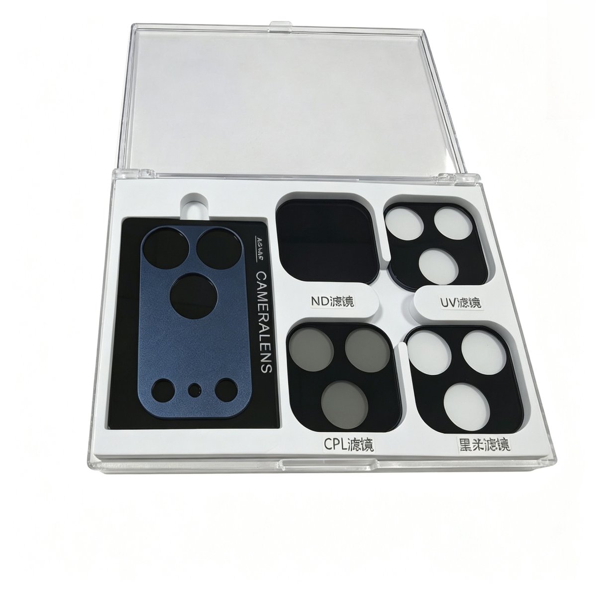 プロフェッショナル撮影用 iPhone対応マグネット式カメラレンズフィルターキット（ND/CPL/UVフィルター付属） - Image 14