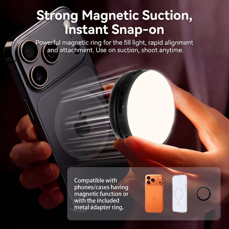 A01 Magnet-Fuelllicht mit ausziehbarem Spiegelarm - Image 5