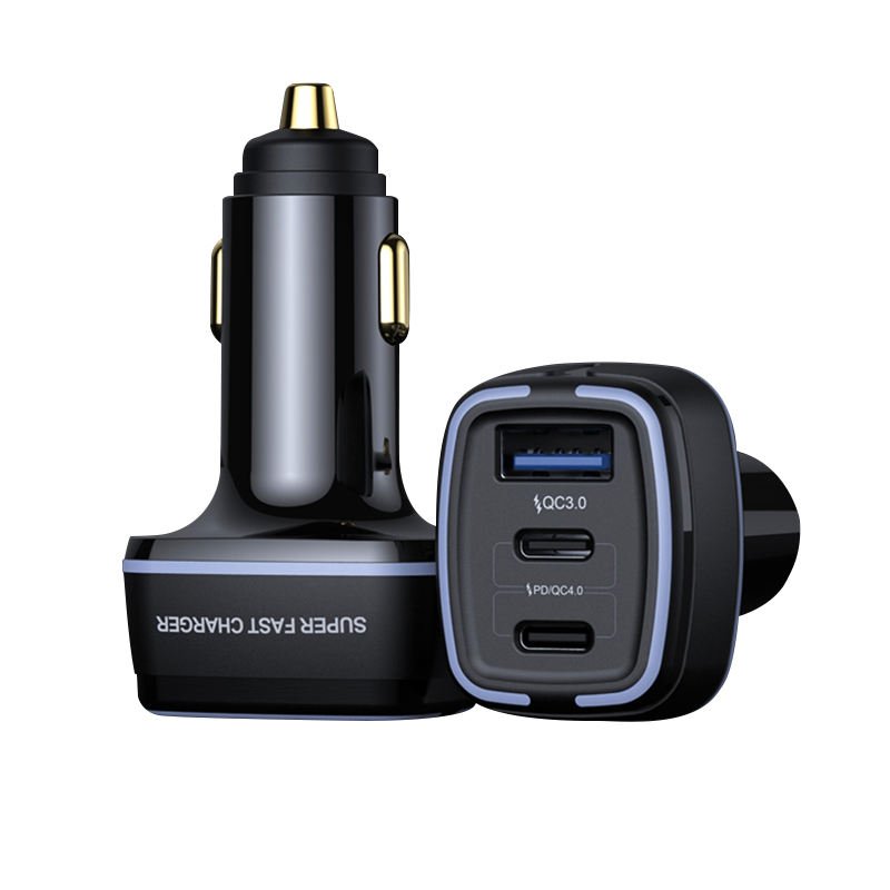 ACC-219V 105W 3-Port USB-C Car Charger