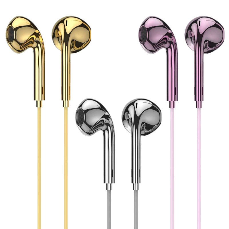 E01 3.5mm Wired Semi-In-Ear Earphones with Microphone Wholesale - Image 2