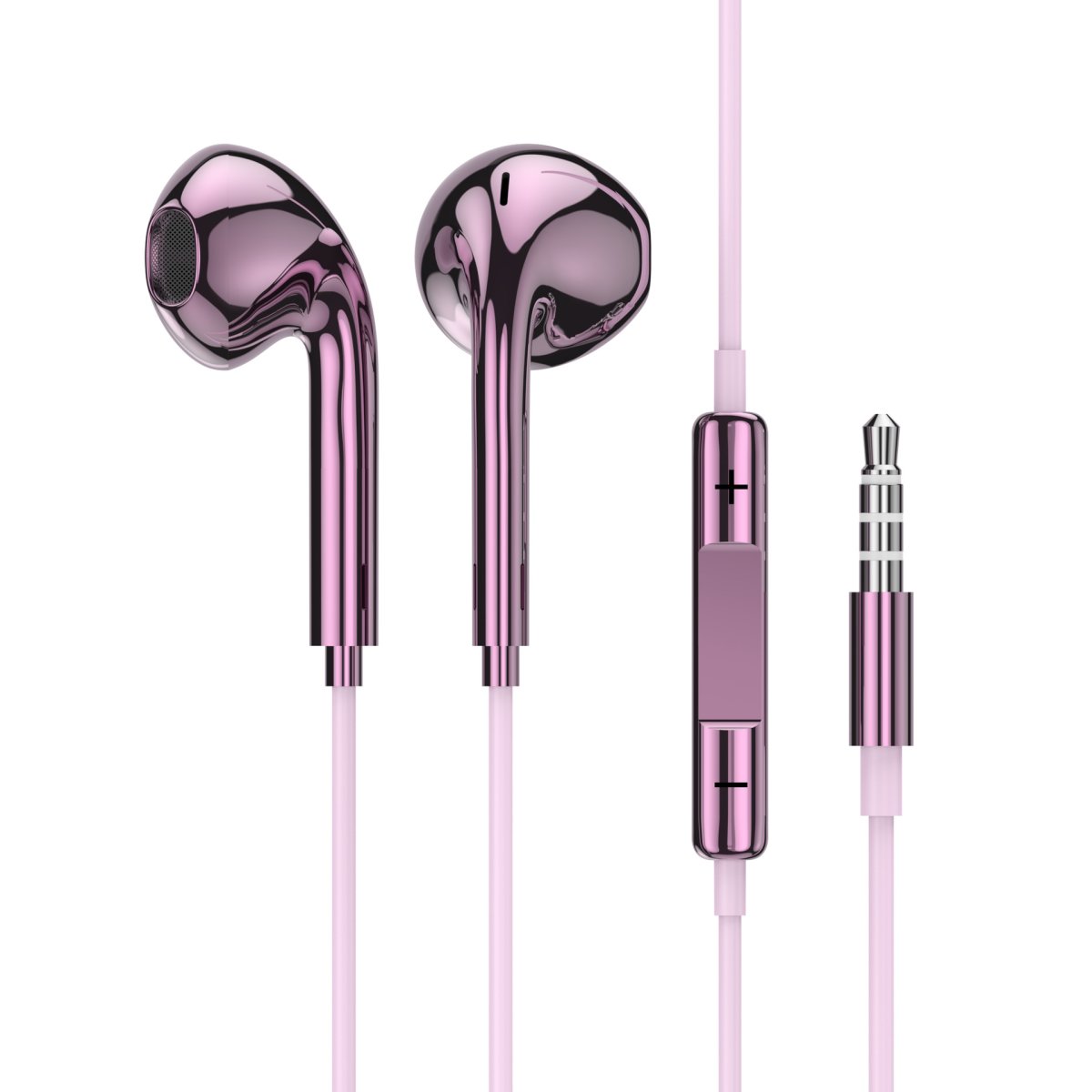 E01 3.5mm Wired Semi-In-Ear Earphones with Microphone Wholesale - Image 3