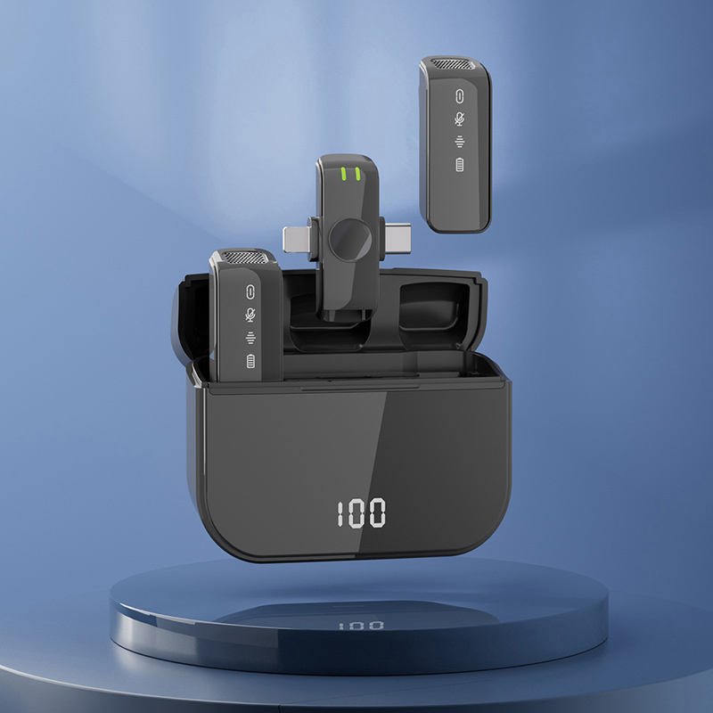 Microfono lavalier wireless H61 USB Type-C all’ingrosso - Image 5
