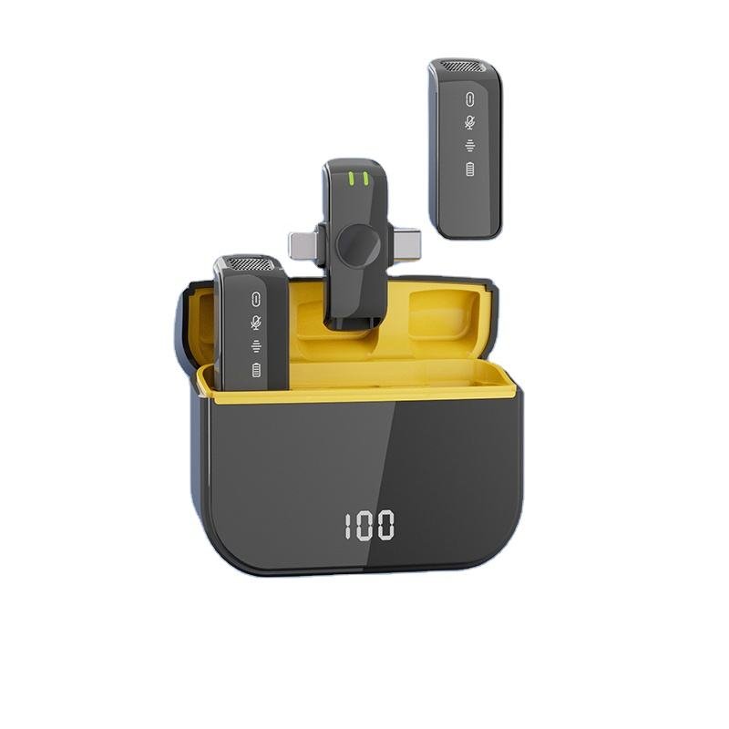 Microfono lavalier wireless H61 USB Type-C all’ingrosso - Image 2