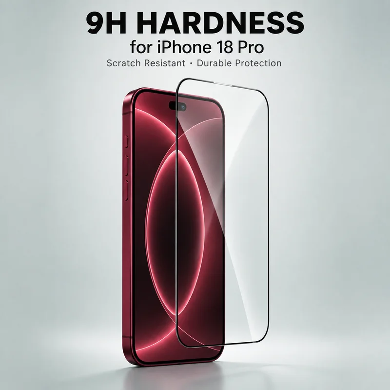0.33mm 9H HD Clear Tempered Glass Screen Protector for iPhone 18 Pro Max - Image 2