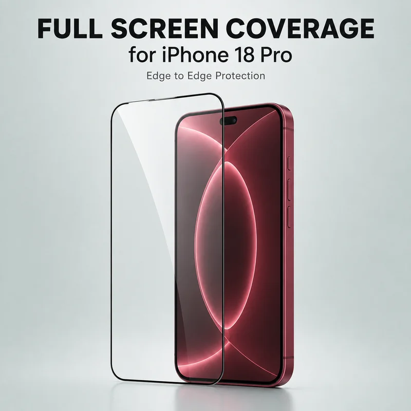 0.33mm 9H HD Clear Tempered Glass Screen Protector for iPhone 18 Pro Max - Image 4