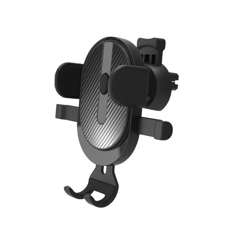 Long-Arm Suction Cup Car Phone Holder with Manual Clamp - Image 2