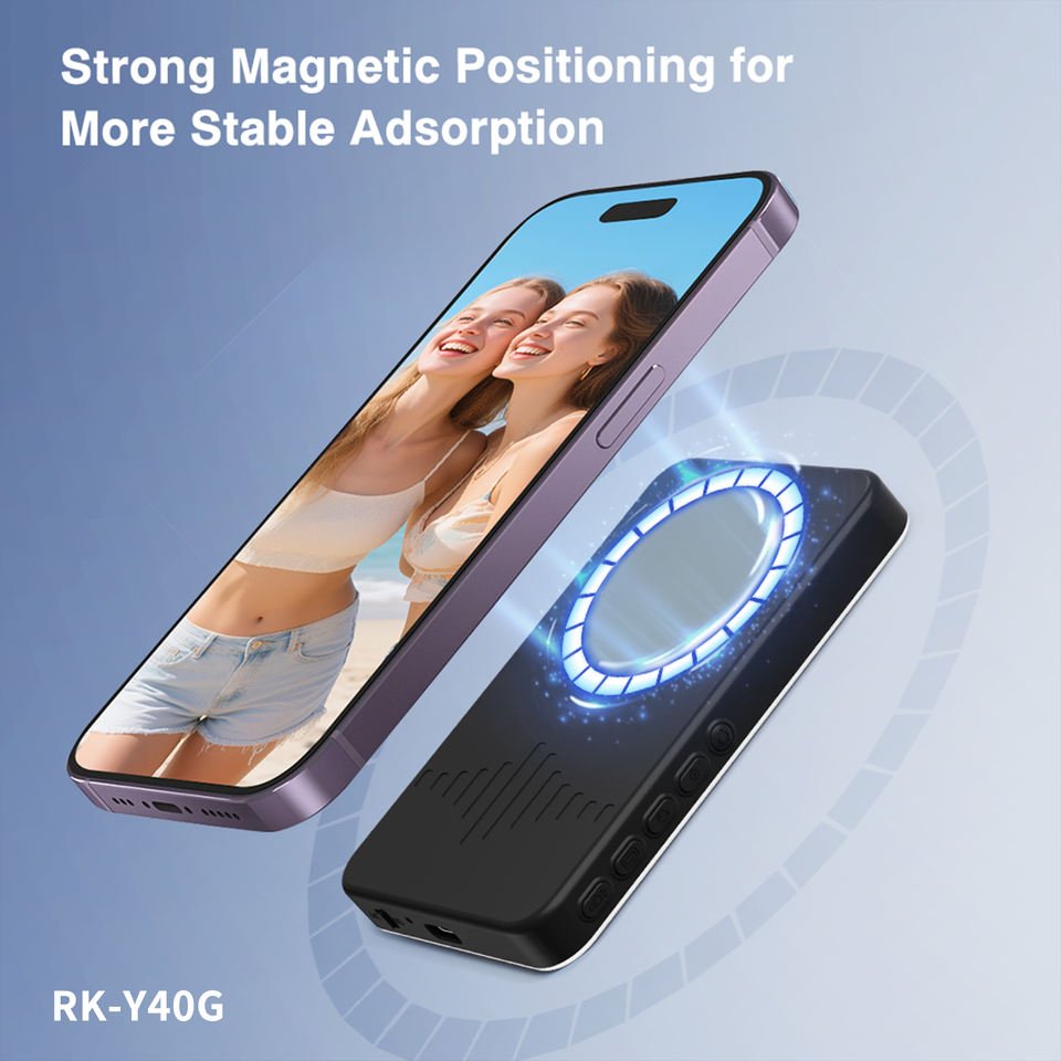 RK-Y40G Wireless Selfie Monitor with Fill Light - Image 2