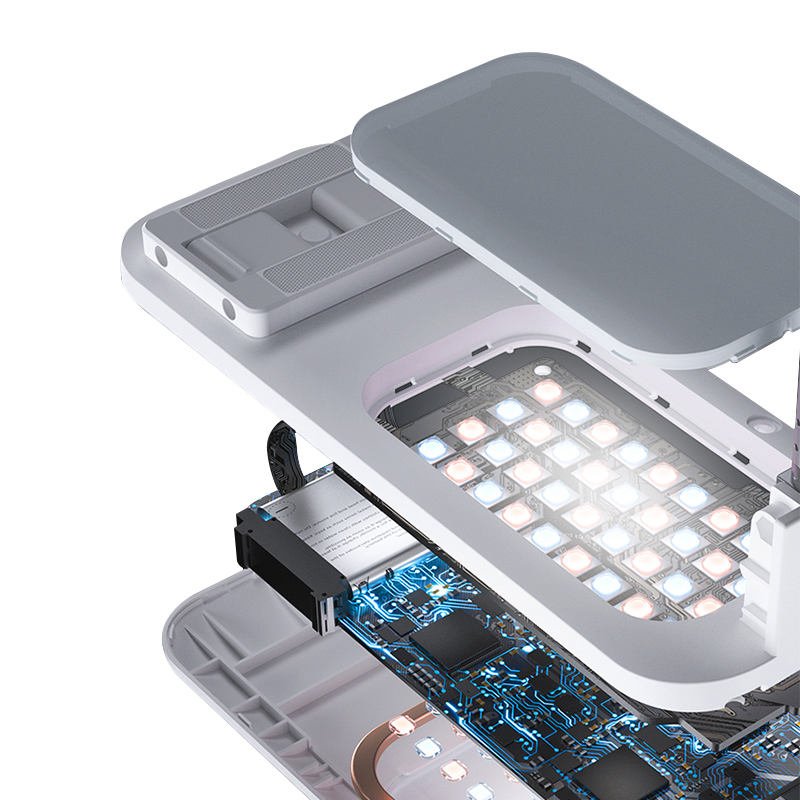 V6 Live Streaming Phone Holder with Fill Light Wholesale - Image 3