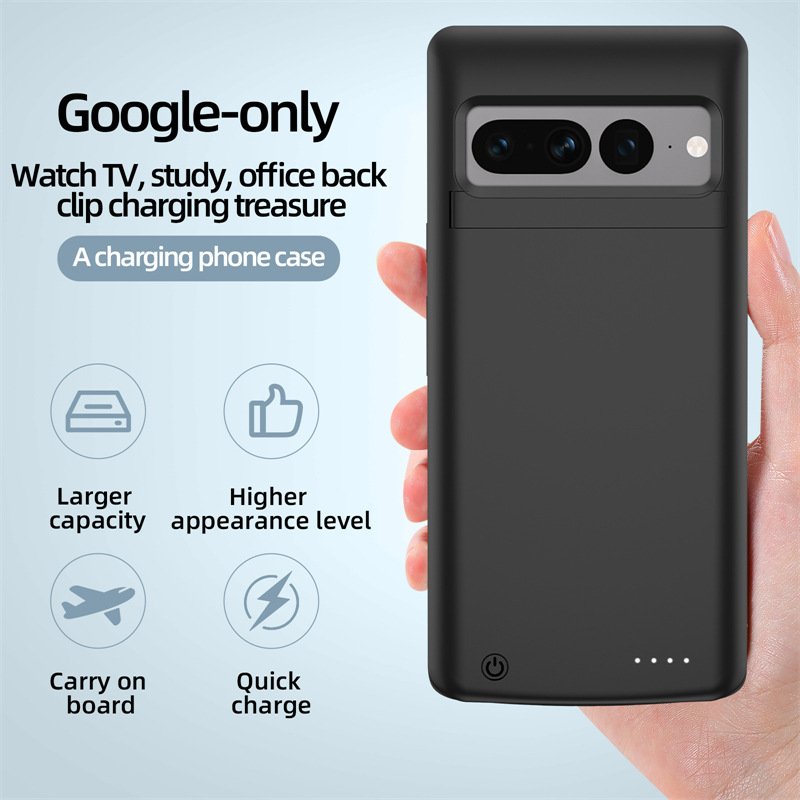 Google Pixel 6 / 7 / 8 系列 10000mAh 电池背夹批发 - Image 6