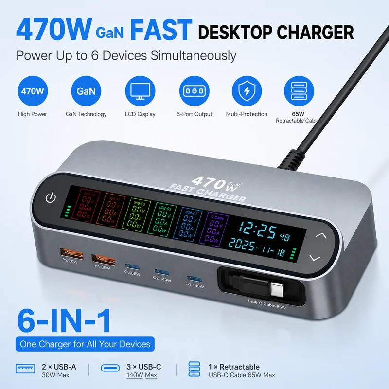 How to Source Multi-Port GaN Desktop Chargers from a China Factory: OEM, MOQ, Certifications and QC Checklist