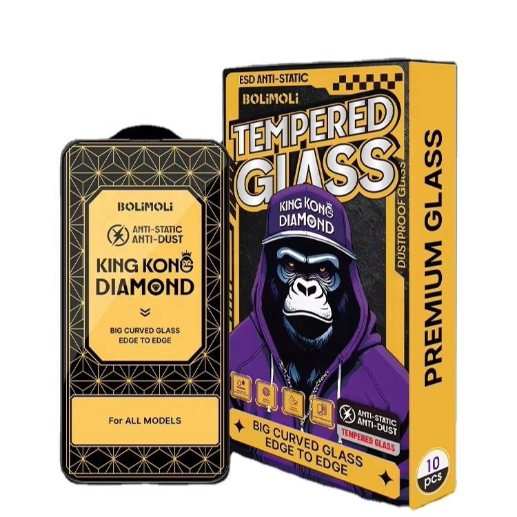 Wholesale 9H Tempered Glass Screen Protector for iPhone Samsung - Image 4