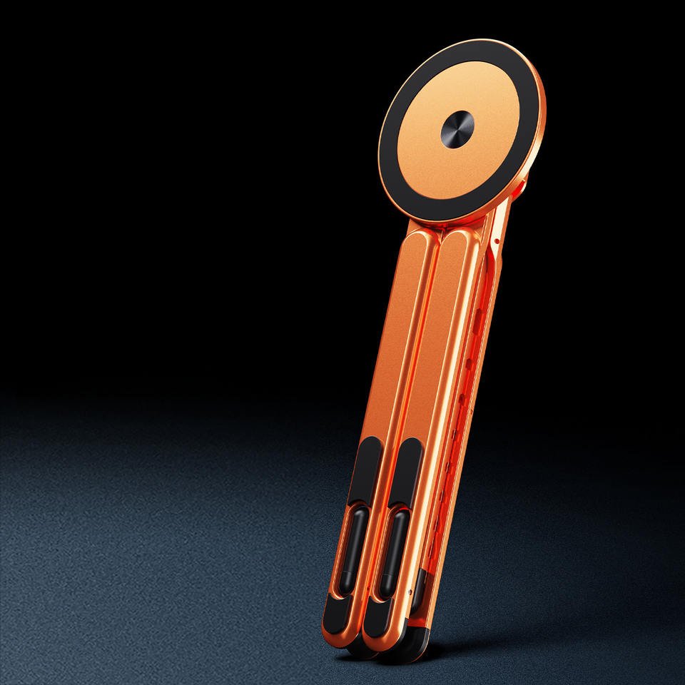 E06 Foldable Aluminum Stand for Phones and Tablets