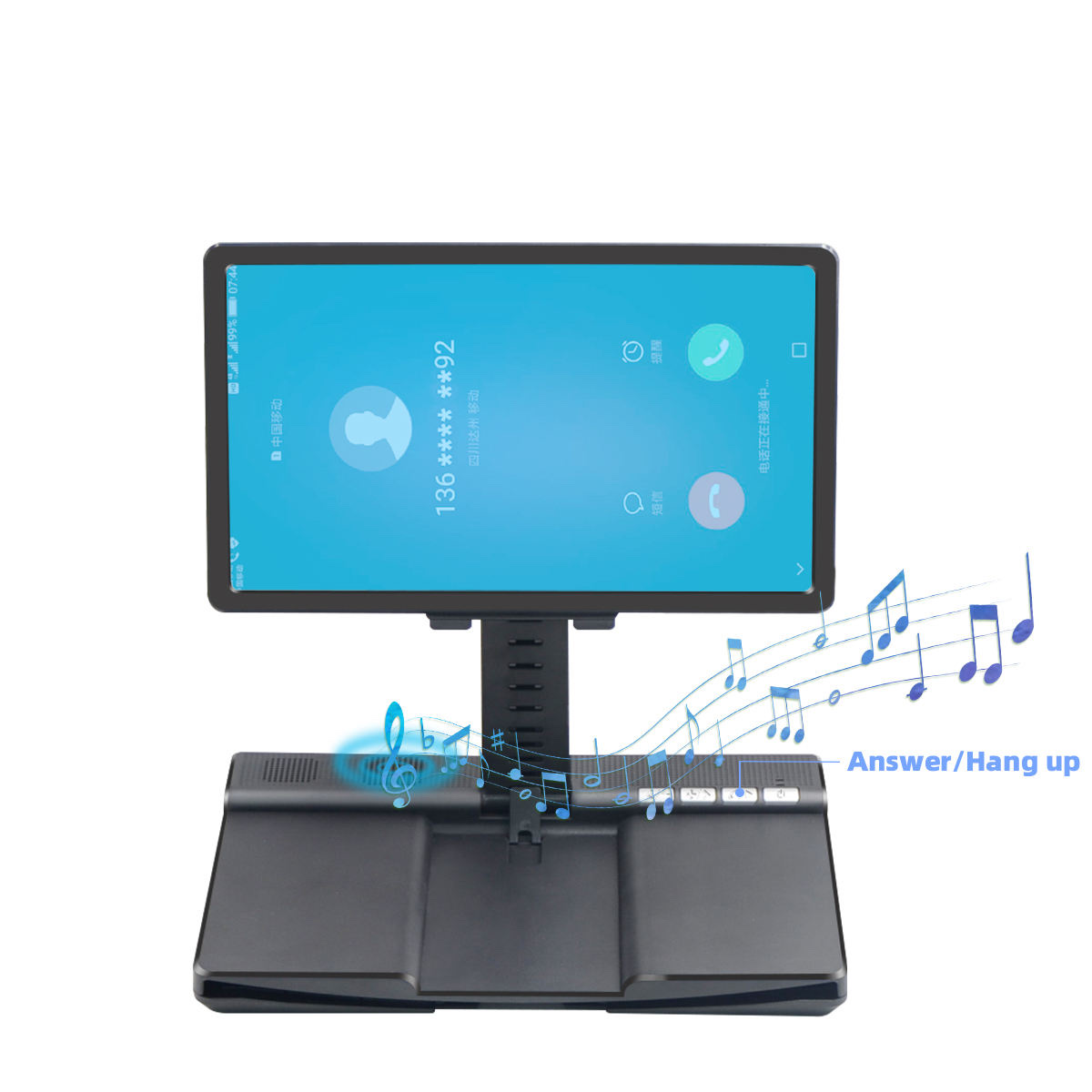 Wholesale L21 12 Inch 3D HD Phone Screen Amplifier with Bluetooth Speaker & Foldable Desktop Stand - Image 3