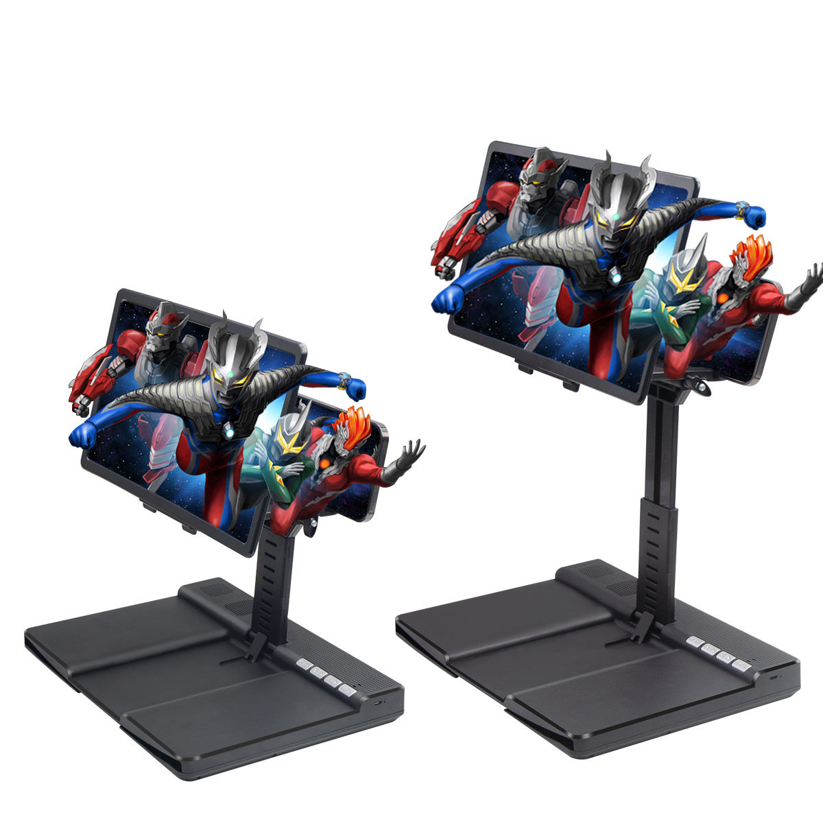 Wholesale L21 12 Inch 3D HD Phone Screen Amplifier with Bluetooth Speaker & Foldable Desktop Stand