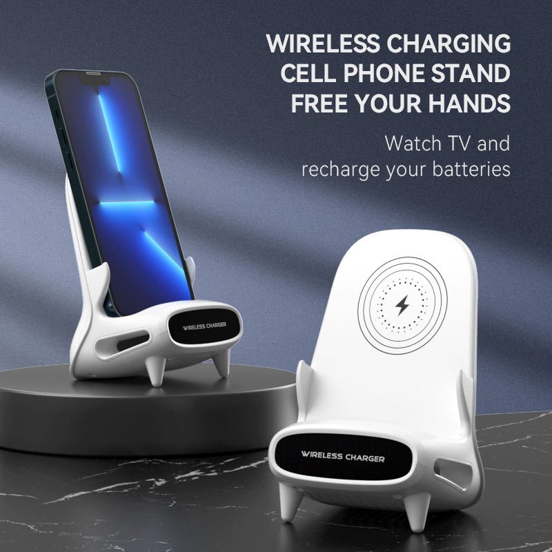 Wholesale L25 Chair-Style Wireless Charging Phone Stand - Image 2