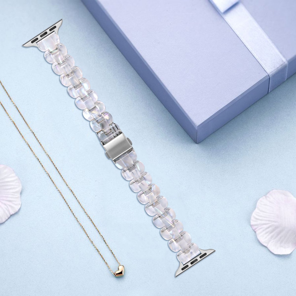 Großhandel Ovales Resin-Armband für Apple Watch