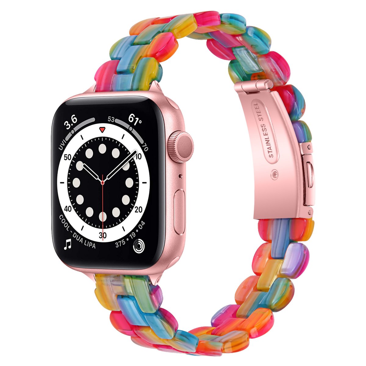 Großhandel Ovales Resin-Armband für Apple Watch - Image 3