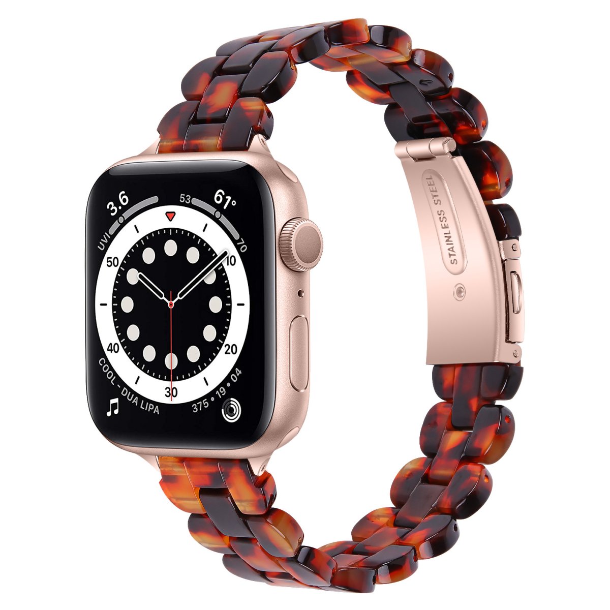 Großhandel Ovales Resin-Armband für Apple Watch - Image 4