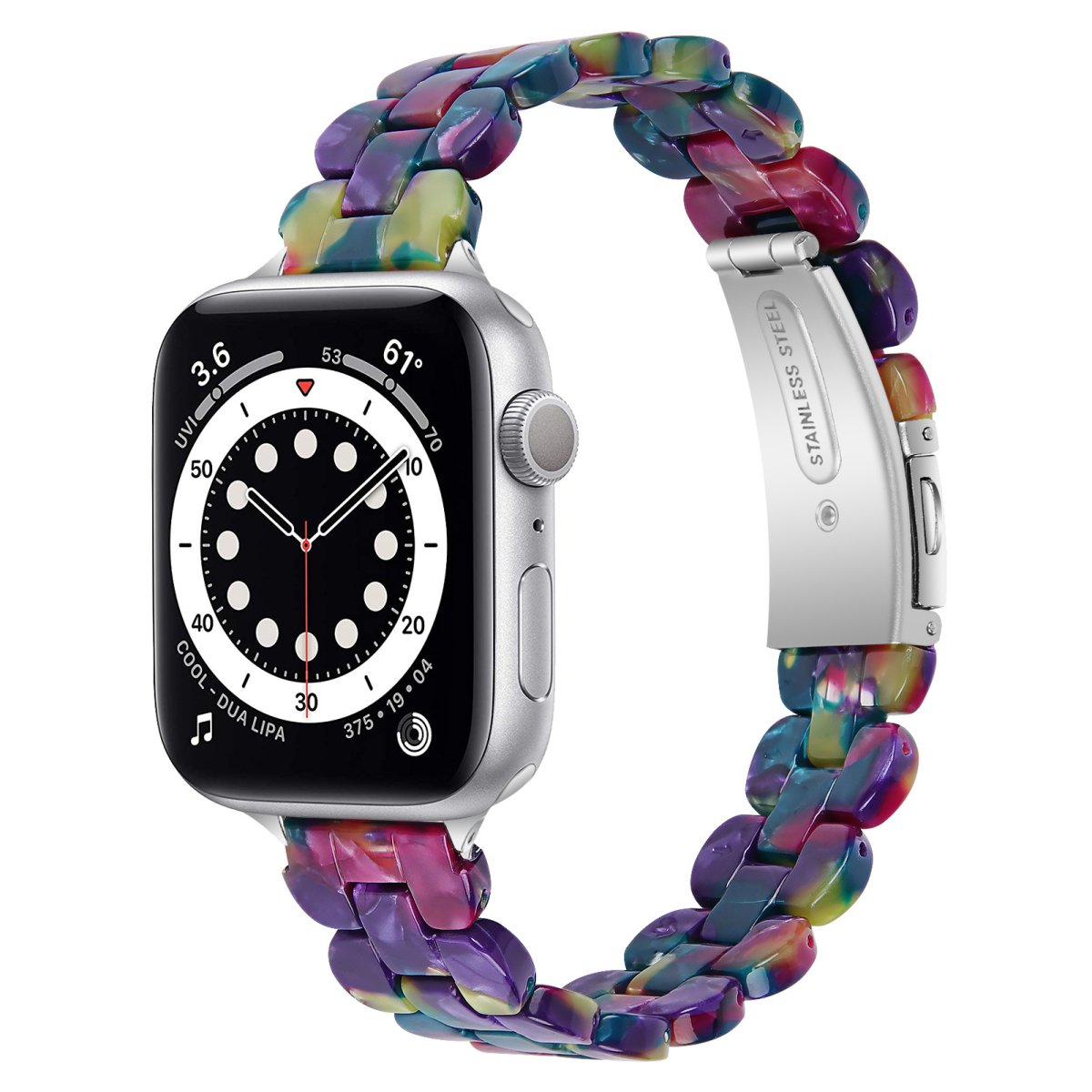 Großhandel Ovales Resin-Armband für Apple Watch - Image 6