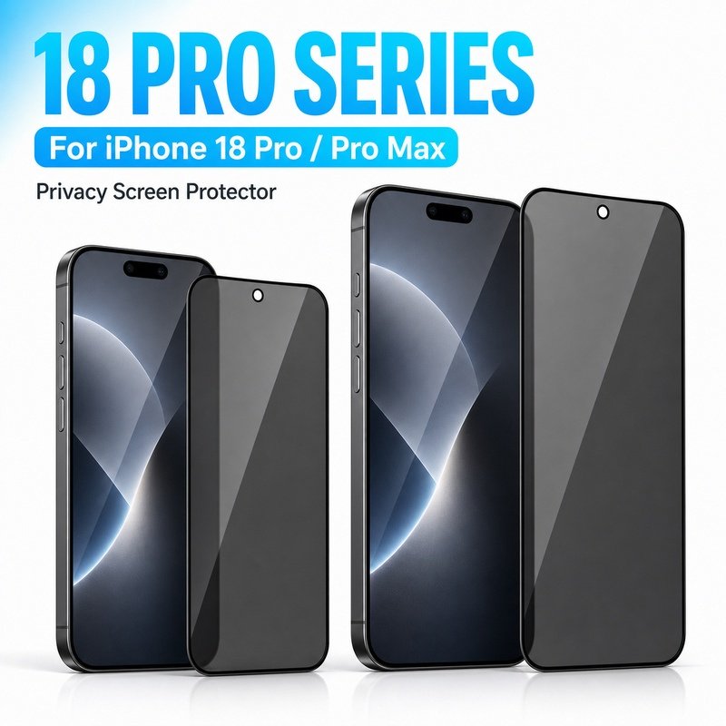Grossiste Protège-écran Verre Trempé Anti-espion iPhone 18 Pro / 18 Pro Max - Image 6