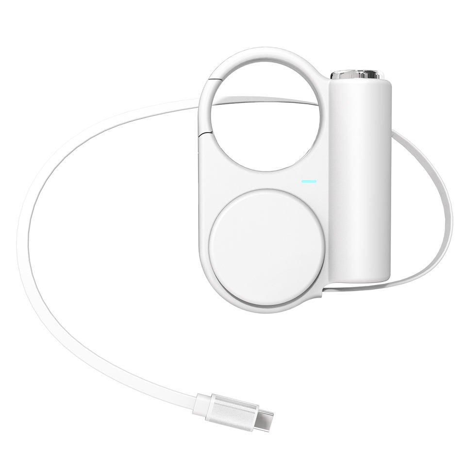 Power bank QJS-02 de 5000mAh 22,5W con gancho y luz LED al por mayor - Image 4
