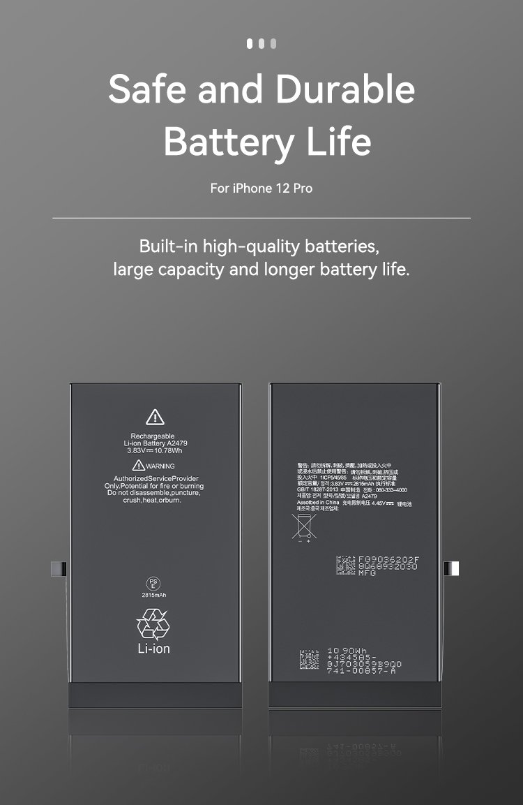 Wholesale Replacement Battery for iPhone 12 Pro - Image 5