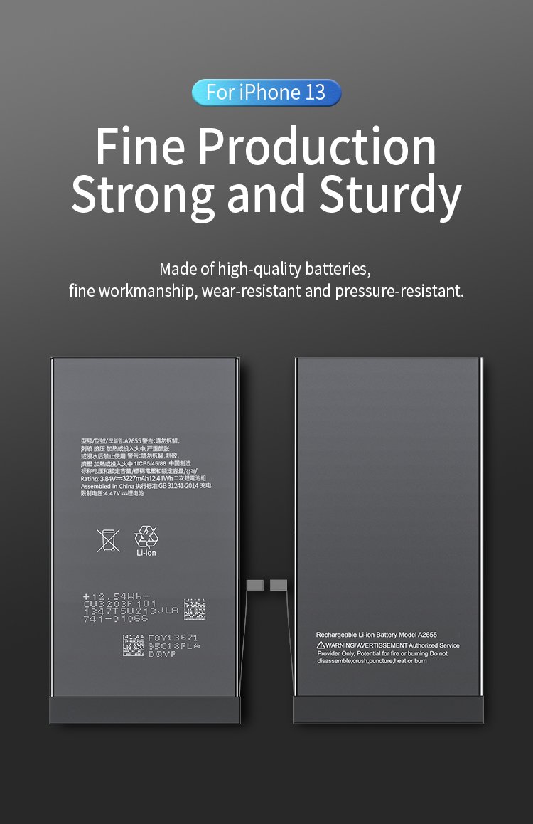 Wholesale Replacement Battery for iPhone 13 - Image 4