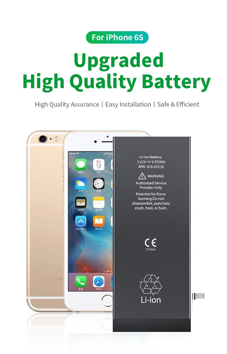 Batteria di ricambio all'ingrosso per iPhone 6S - Image 4