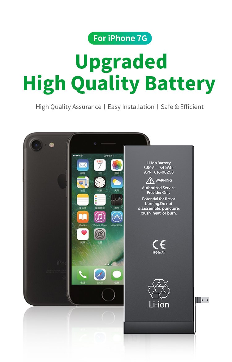 Batteria di ricambio per iPhone 7 all'ingrosso - Image 4