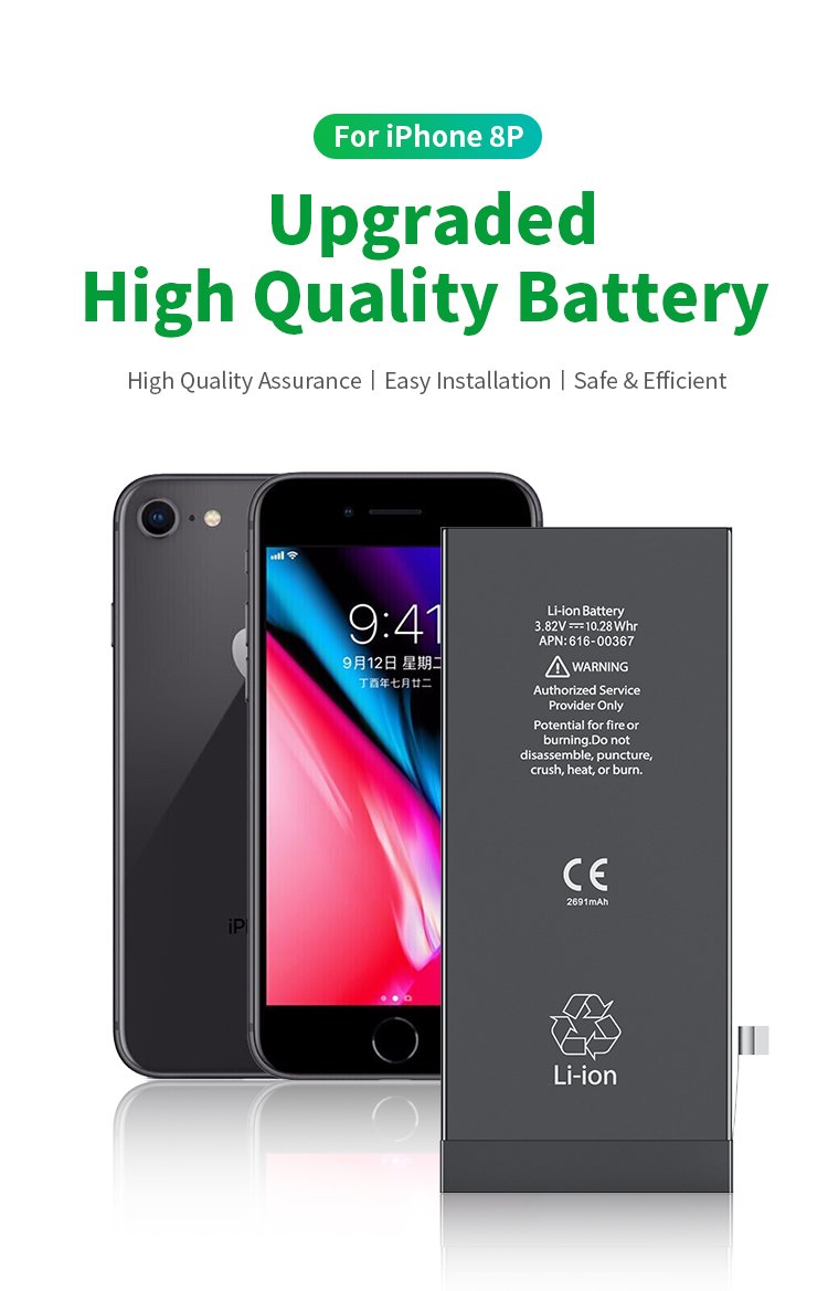 Großhandel Ersatzakku für iPhone 8 Plus - Image 4