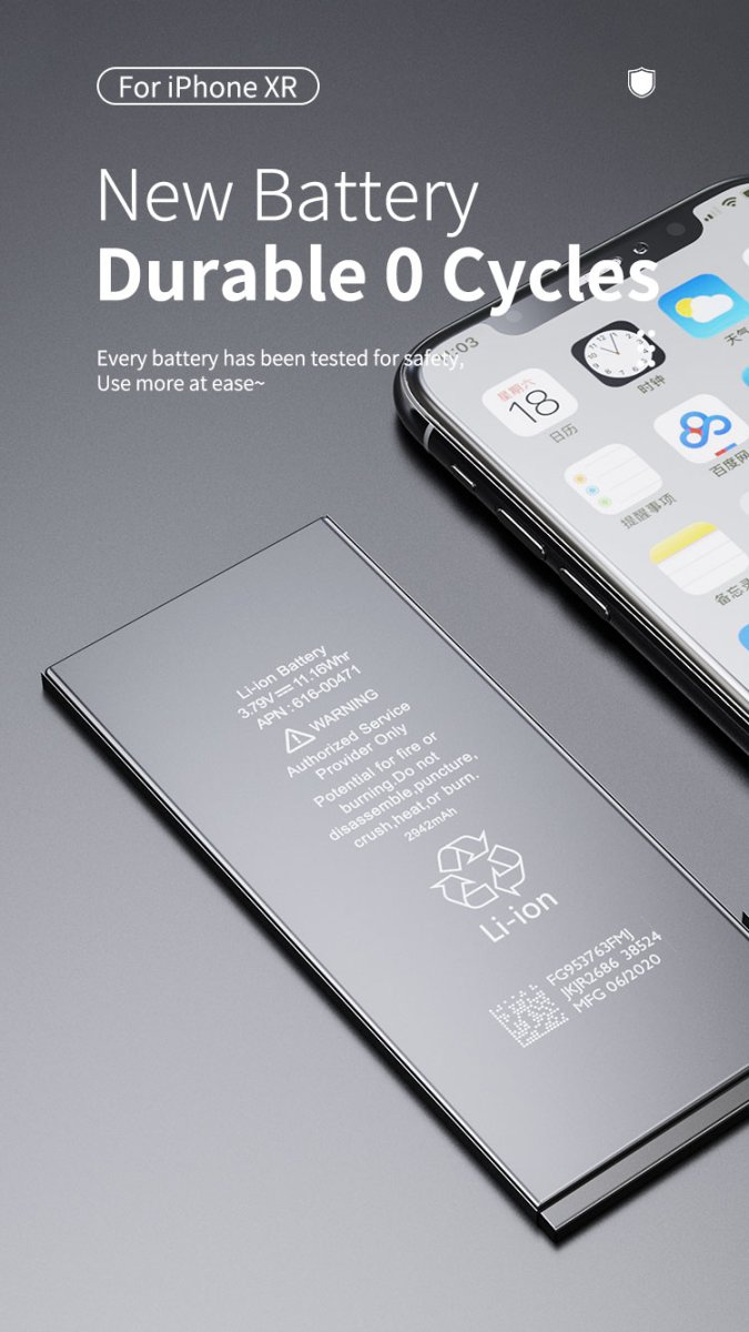 Wholesale Replacement Battery for iPhone XR - Image 4