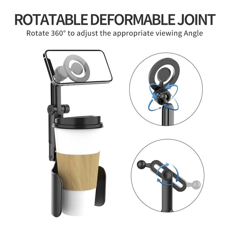 S31 Magnetic Car Cup Holder Phone Mount - Image 5