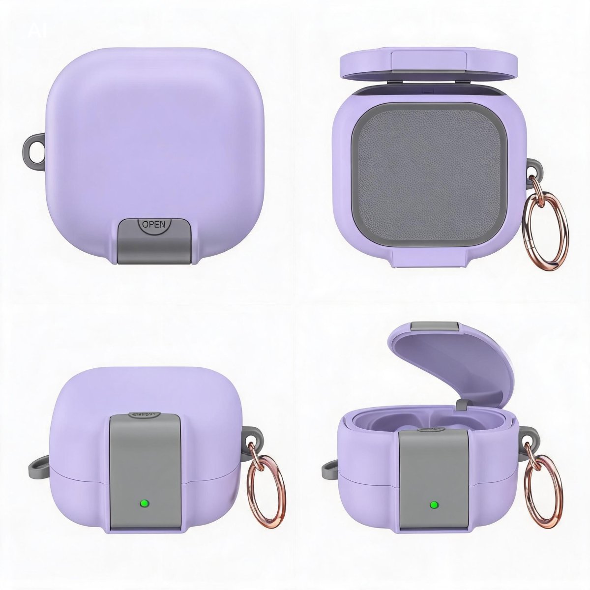 Wholesale TPU Lock Case for Samsung Galaxy Buds4 and Buds4 Pro
