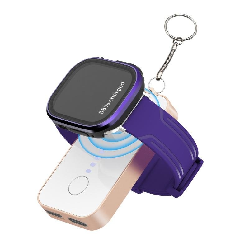 Wholesale WPB-01 1200mAh Keychain Power Bank for Apple Watch - Image 2