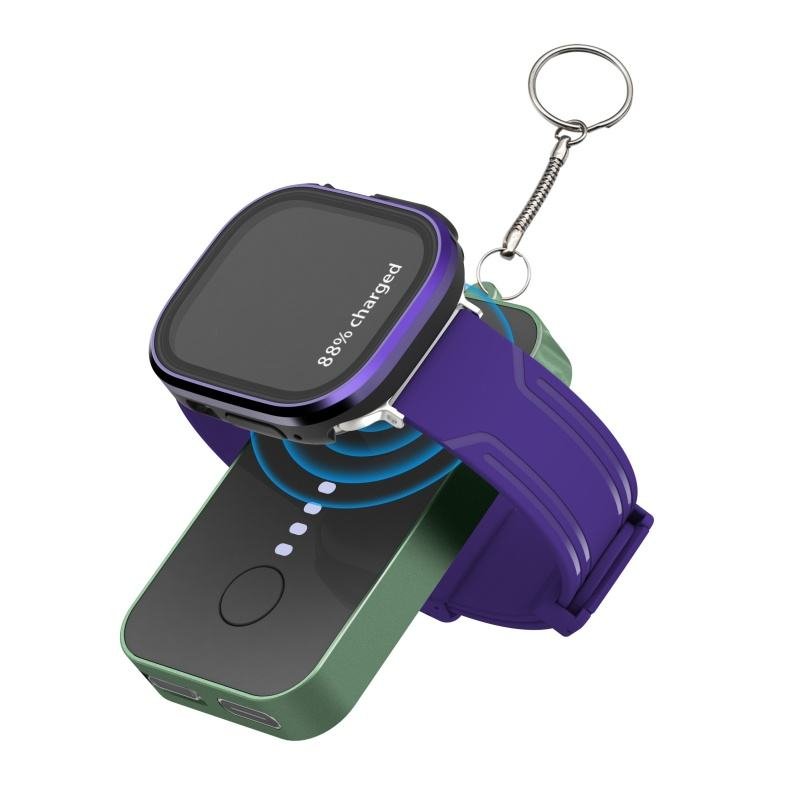 Wholesale WPB-01 1200mAh Keychain Power Bank for Apple Watch - Image 3