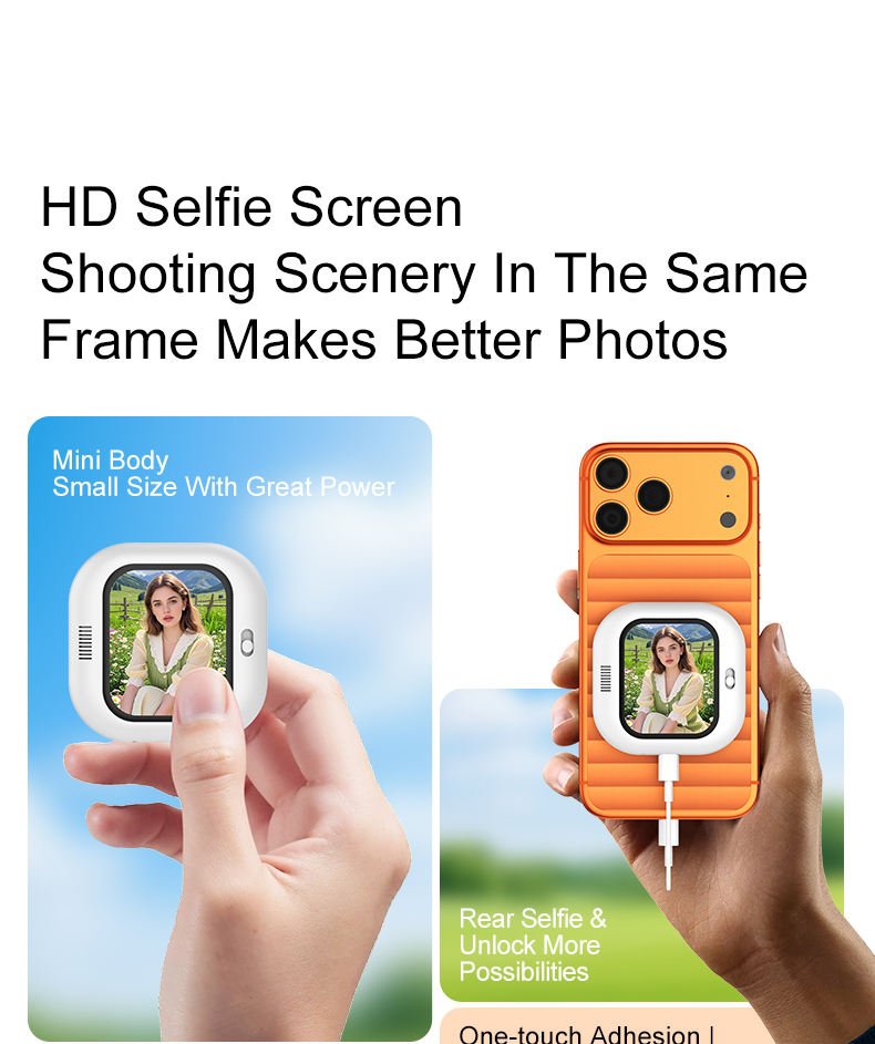 X3 2.01-inch Wired Selfie Monitor with 296x240 Display - Image 3