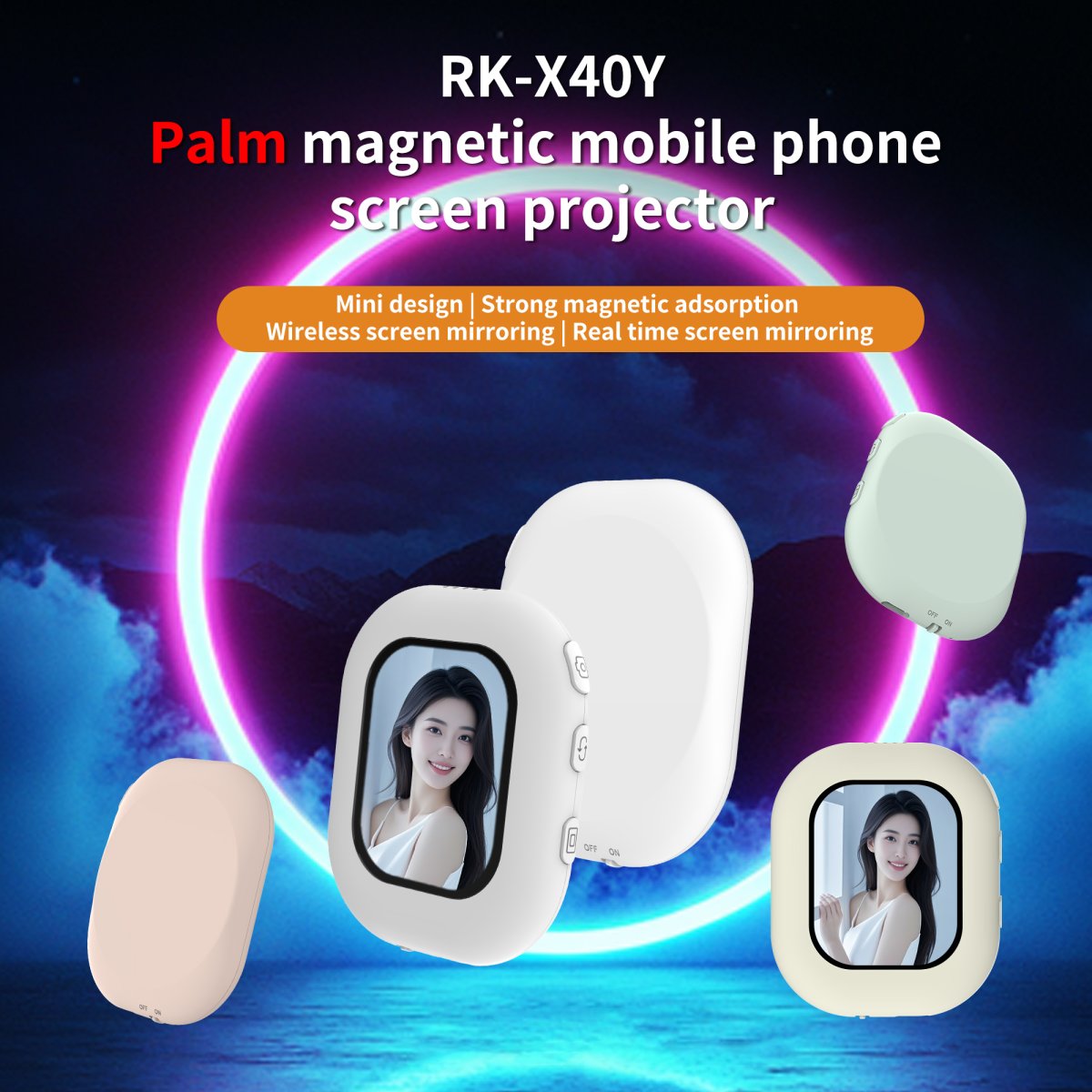 X40Y 2.0-inch Wireless Selfie Monitor Wholesale - Image 2