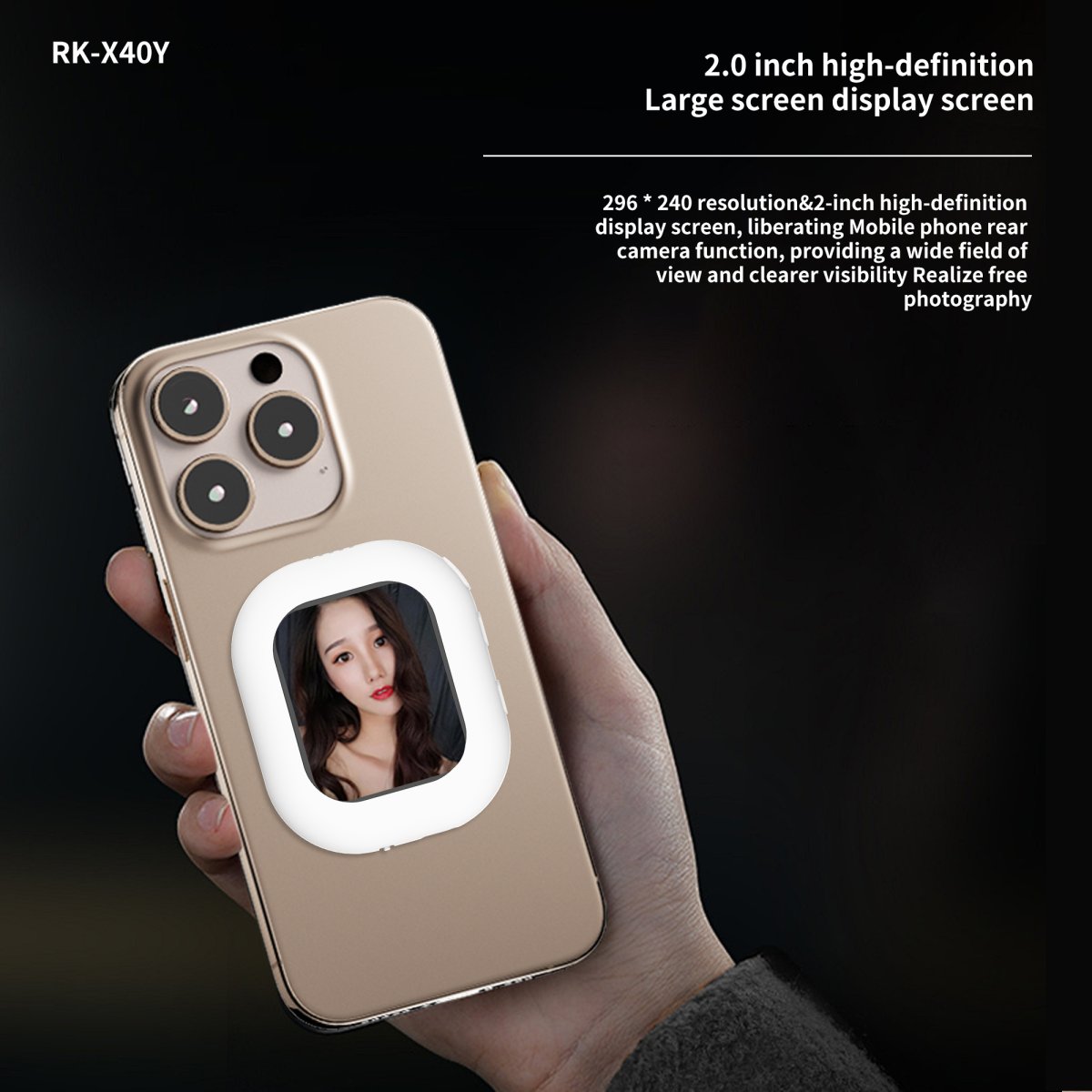 X40Y 2.0-inch Wireless Selfie Monitor Wholesale - Image 4
